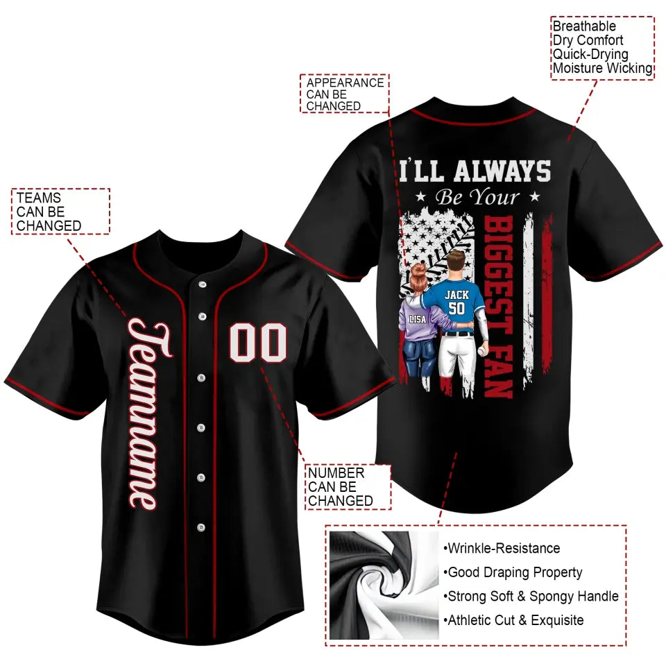 Baseball Clothes, Custom Baseball Jerseys, Baseball Lover, Couple Baseball Shirt, Baseball Jersey Shirt