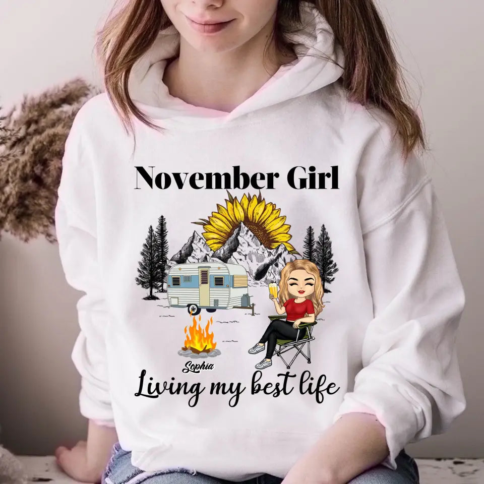 November Birthday Shirt, Custom Birthday Shirt, Queens Are Born In November, November Birthday Shirts For Woman, November Birthday Gifts