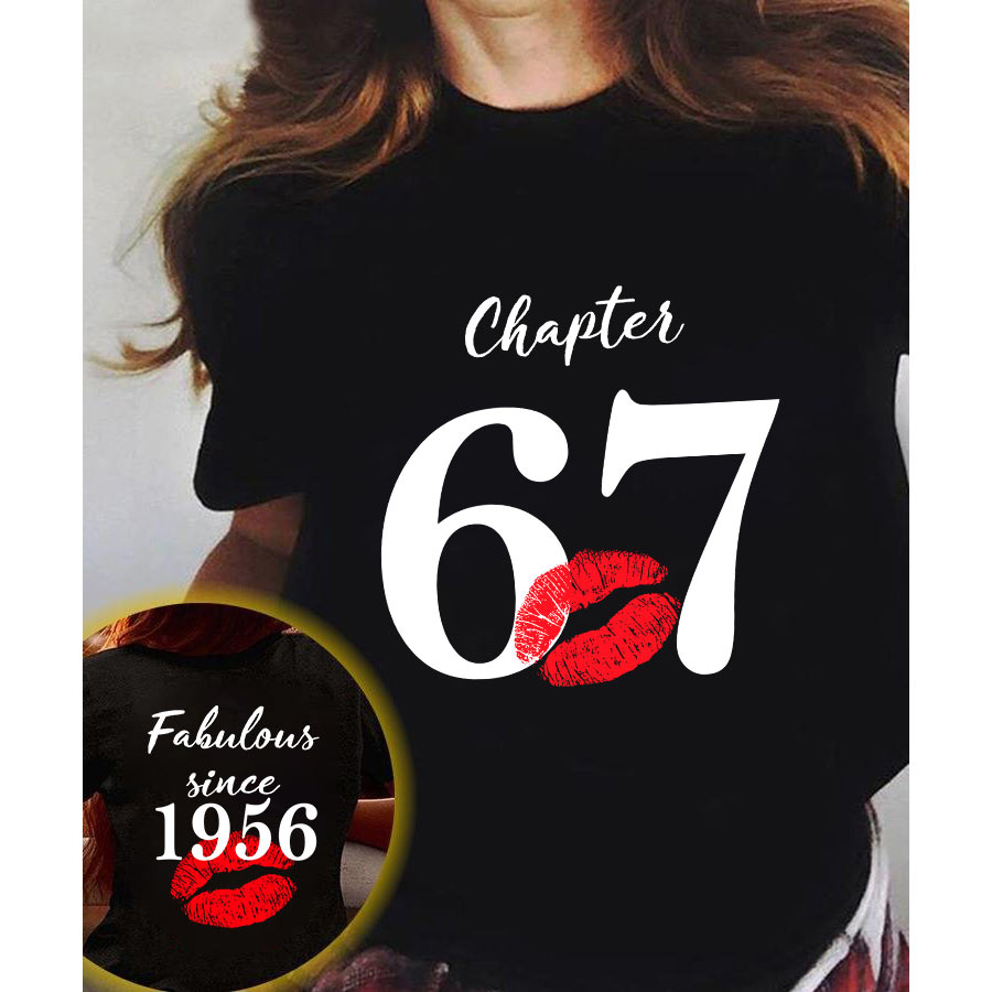 67th Birthday Gifts Ideas 67th Birthday Shirt For Her Back In 1956 Turning 67 Shirts 67th Birthday T Shirts For Woman
