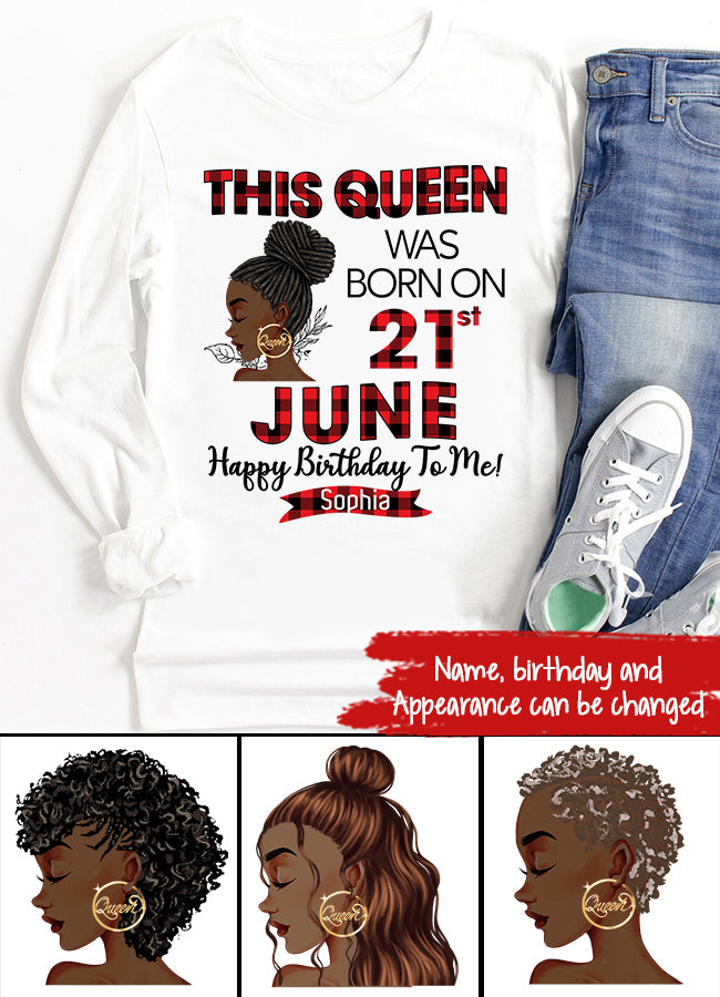 June Birthday Shirt, Custom Birthday Shirt, Queens Born In June, June Birthday Shirts For Woman, June Birthday Gifts