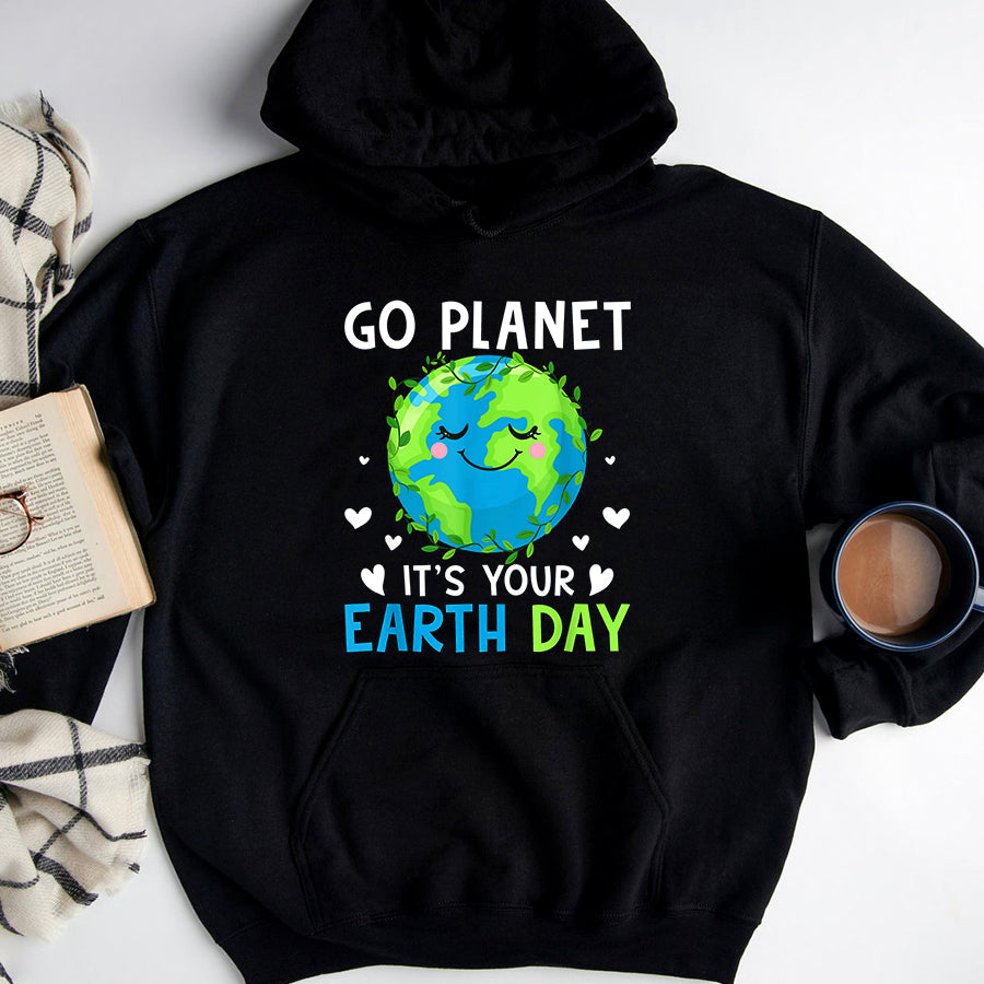 Earth Day Everyday Shirt Earth Day 2022 Go Planet It&#39;s Your Earth Day T-Shirt Save The Planet Shirts