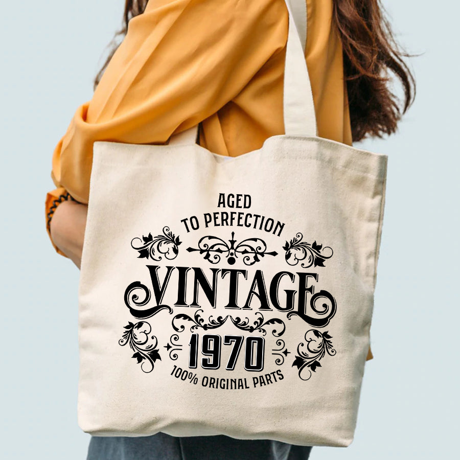 52nd Birthday, Fabulous Since 1970 Turning 52 Birthday, Gifts For Women Turning 52, 52 And Fabulous Tote Bag - Birthday Gift For Her, Girl, Woman