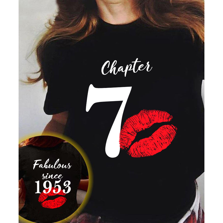 70th Birthday Gifts Ideas 70th Birthday Shirt For Her Back In 1953 Turning 70 Shirts 70th Birthday T Shirts For Woman