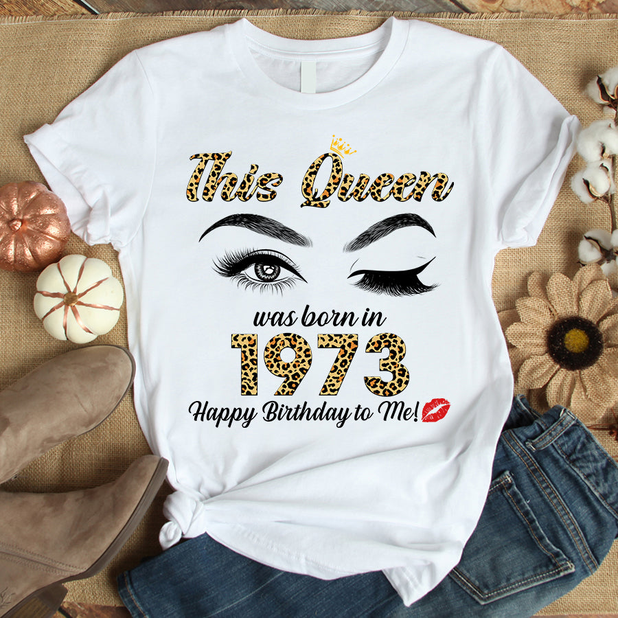 49th Birthday Shirts, Custom Birthday Shirts, Turning 49 Shirt, Gifts For Women Turning 49, 49 And Fabulous Shirt, 1973 Shirt, 49th Birthday Shirts For Her, Vintage 1973 Limited Edition