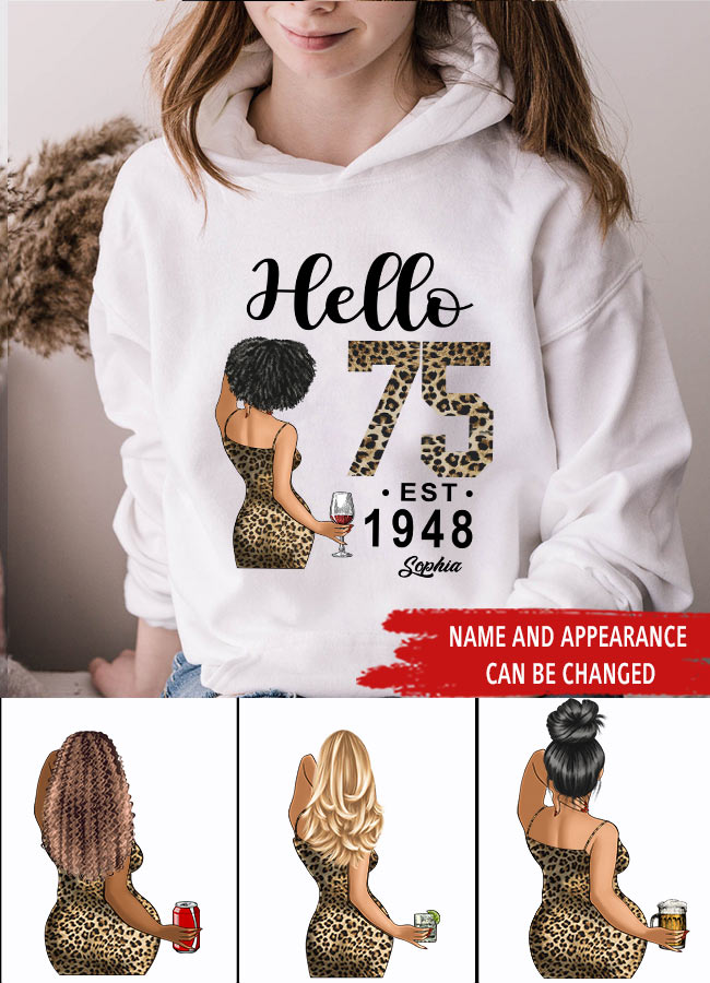 75th Birthday Shirts, Custom Birthday Shirts, Turning 75 Shirt, Gifts For Women Turning 75, 75 And Fabulous Shirt, 1948 Shirt, 75th Birthday Shirts For Her