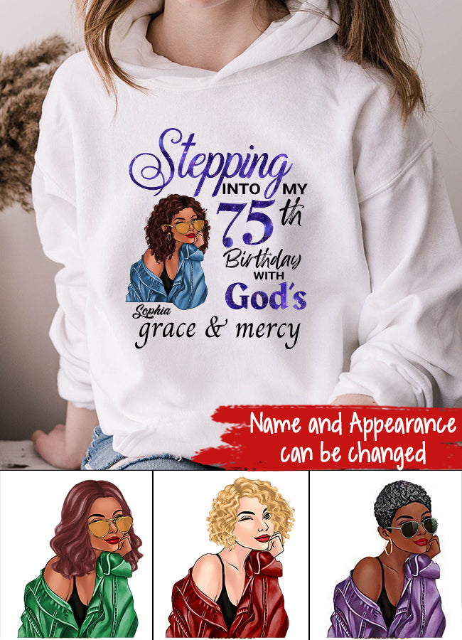 Chapter 75, Fabulous Since 1948 75th Birthday Unique T Shirt For Woman, Custom Birthday Shirt, Her Gifts For 75 Years Old , Turning 75 Birthday Cotton Shirt