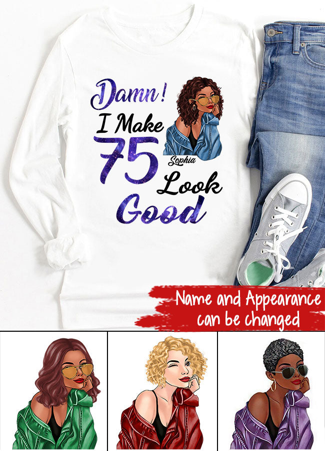 Chapter 75, Fabulous Since 1948 75th Birthday Unique T Shirt For Woman, Her Gifts For 75 Years Old , Turning 75 Birthday Cotton Shirt