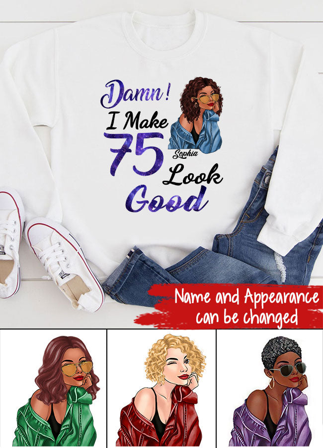 Chapter 75, Fabulous Since 1948 75th Birthday Unique T Shirt For Woman, Her Gifts For 75 Years Old , Turning 75 Birthday Cotton Shirt