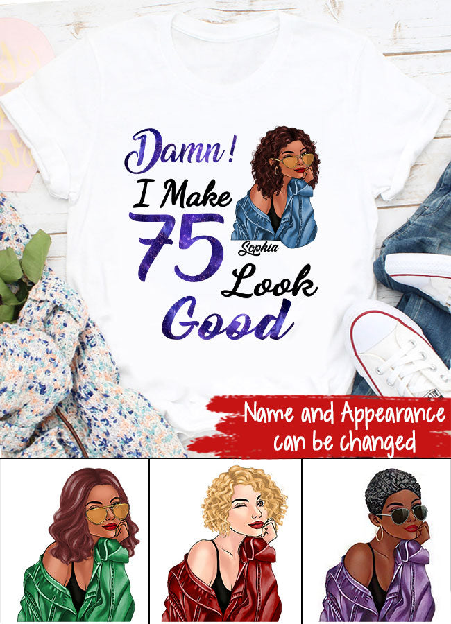 Chapter 75, Fabulous Since 1948 75th Birthday Unique T Shirt For Woman, Her Gifts For 75 Years Old , Turning 75 Birthday Cotton Shirt