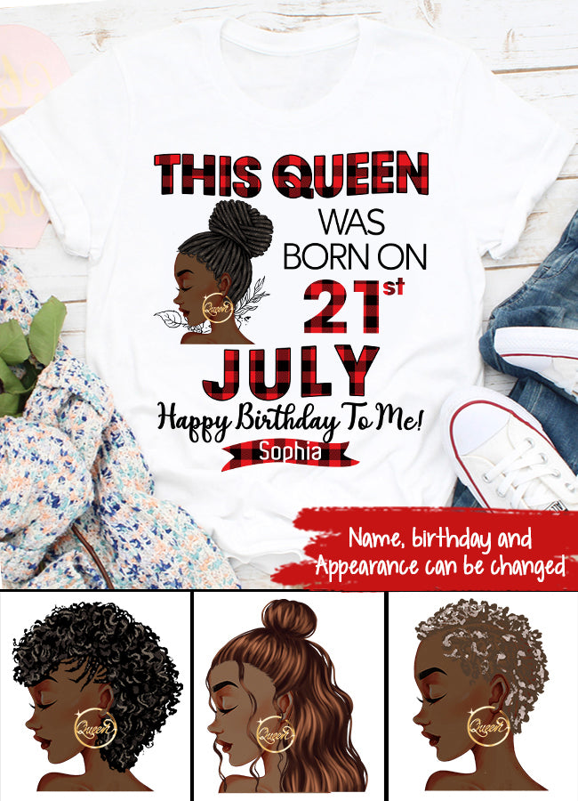 July Birthday Shirt, Custom Birthday Shirt, Queens Born In July, July Birthday Shirts For Woman, July Birthday Gifts
