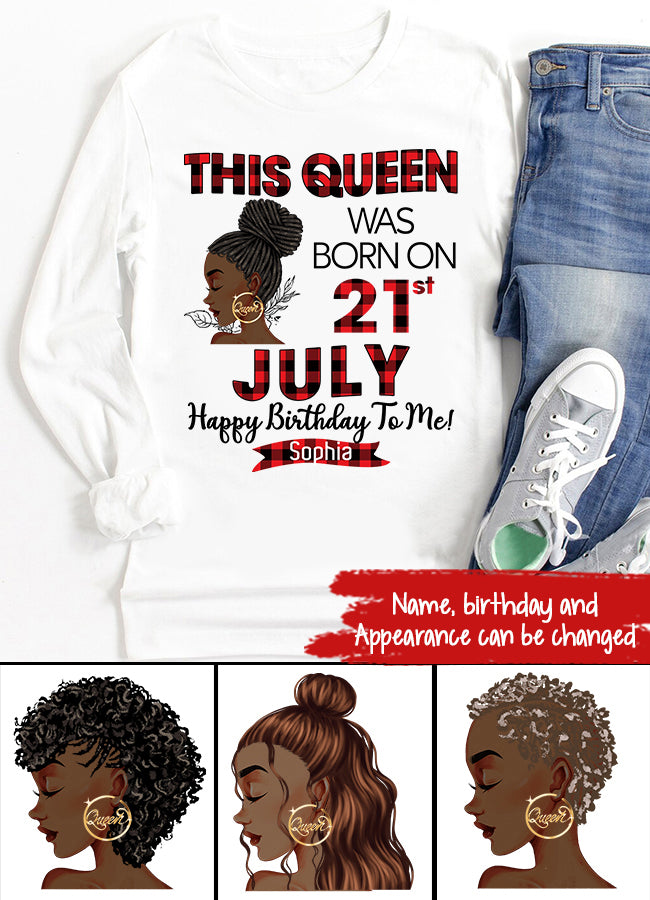 July Birthday Shirt, Custom Birthday Shirt, Queens Born In July, July Birthday Shirts For Woman, July Birthday Gifts