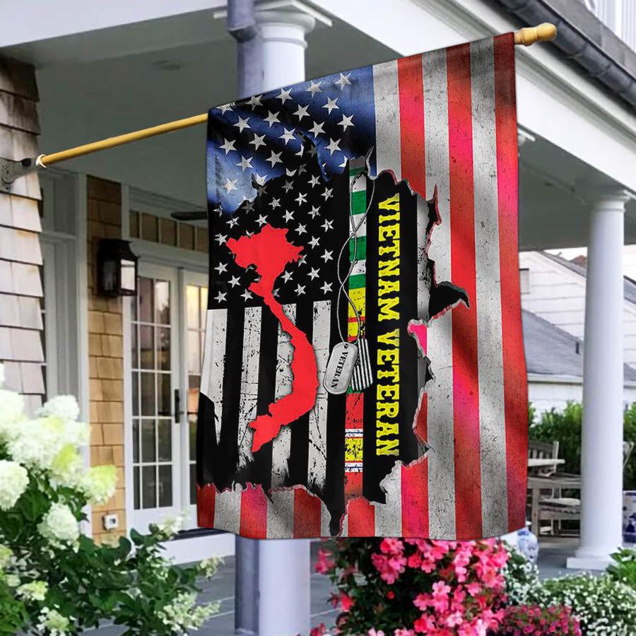 Vietnam Veteran Of America Veteran Flag