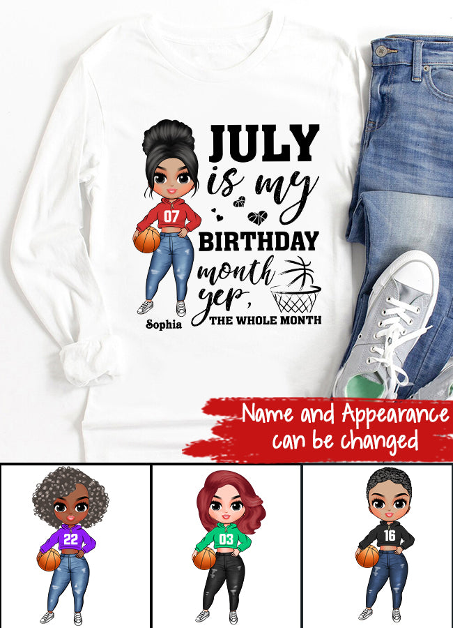 July Birthday Shirt, Custom Birthday Shirt, Queens Born In July, July Birthday Shirts For Woman, July Birthday Gifts