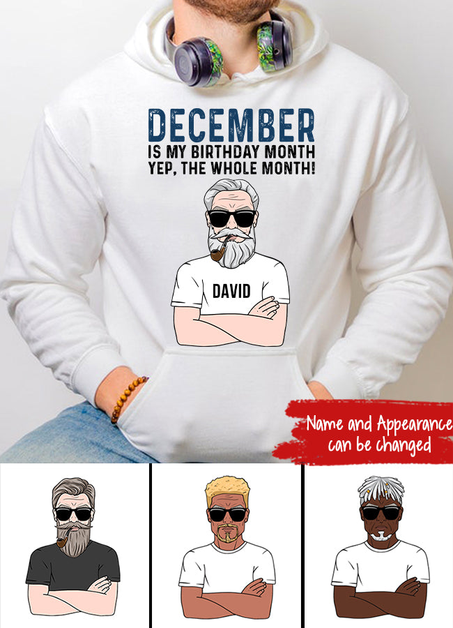 Legends are born in December, birthday gifts for him, custom birthday shirt, december shirt for him, December is my birthday month
