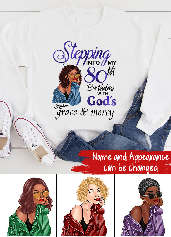 Chapter 80, Fabulous Since 1943 80th Birthday Unique T Shirt For Woman, Custom Birthday Shirt, Her Gifts For 80 Years Old , Turning 80 Birthday Cotton Shirt