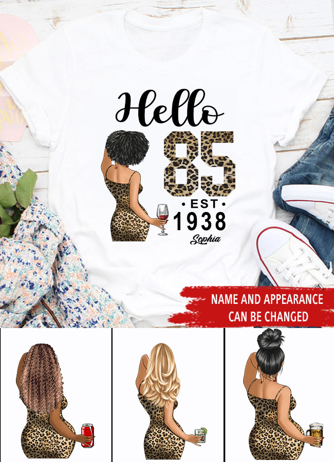 85th Birthday Shirts, Custom Birthday Shirts, Turning 85 Shirt, Gifts For Women Turning 85, 85 And Fabulous Shirt, 1938 Shirt, 85th Birthday Shirts For Her