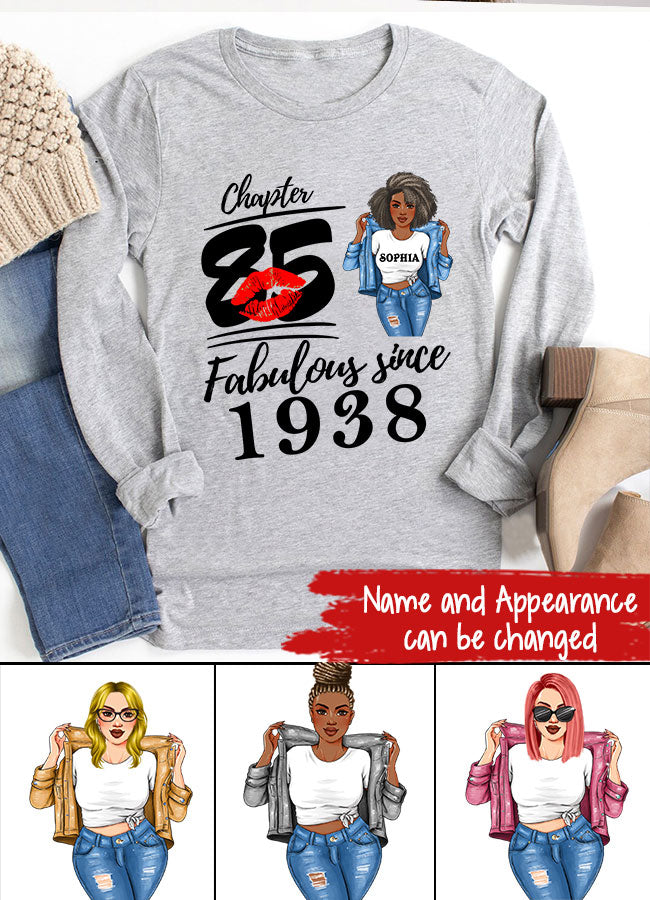 85th birthday shirts for her, Personalised 85th birthday gifts, 1938 t shirt, 85 and fabulous shirt, 85th birthday shirt ideas, gift ideas 85th birthday woman