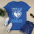 I Wear Blue For My Husband T Shirt , T1D Diabetes Awareness Gift, World Diabetes Day, Blue Ribbon