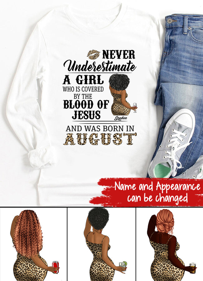 August Birthday Shirt, Custom Birthday Shirt, Queens Born In August, August Birthday Shirts For Woman, August Birthday Gifts