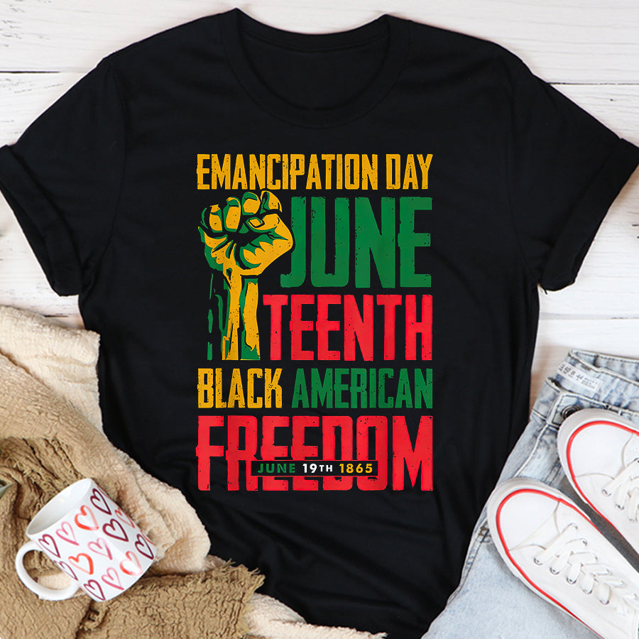 Juneteenth Shirt Juneteenth Tshirt Women Juneteenth Shirts For Men Freedom T-Shirt