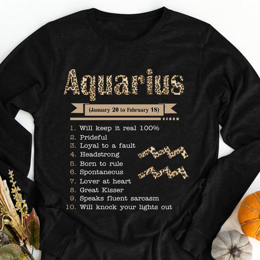 Aquarius Girl, Aquarius Birthday Shirts for woman, Aquarius birthday month, Aquarius cotton T-shirt for her