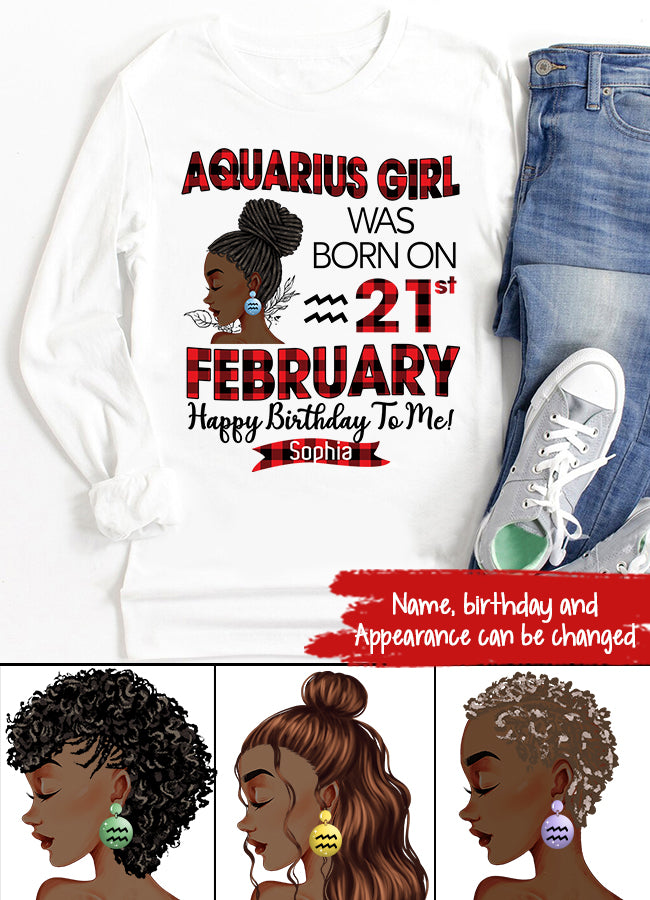 Custom Birthday Shirt, Aquarius t shirt, Aquarius Birthday shirt, Aquarius t shirts for ladies, Aquarius queen t shirt, Aquarius Queen Birthday shirt