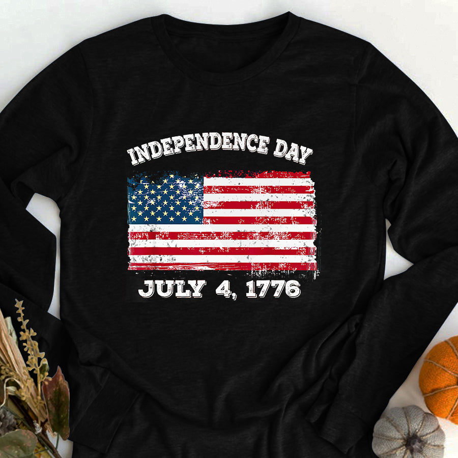 Patriot Day 2022 Shirt 911 Memorial Shirts Independence Day July 4 1776 Fourth of July American Flag T-Shirt