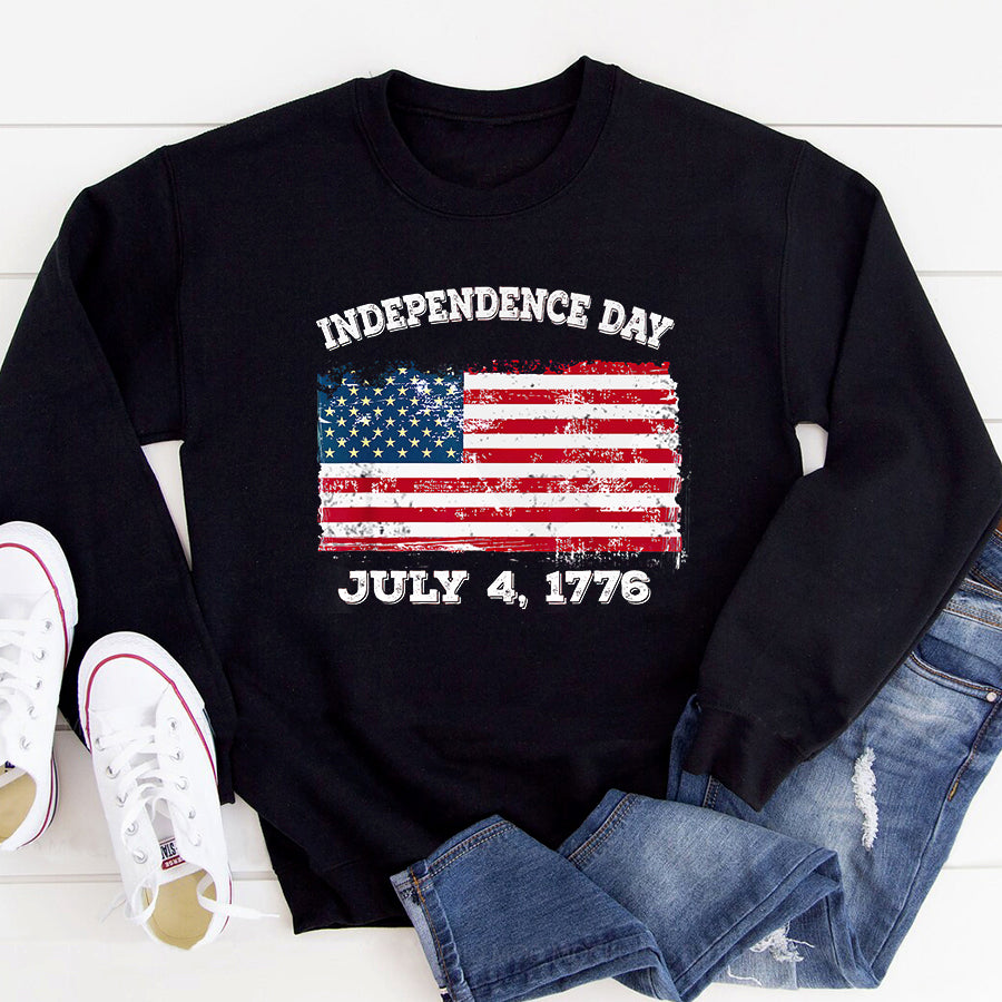 Patriot Day 2022 Shirt 911 Memorial Shirts Independence Day July 4 1776 Fourth of July American Flag T-Shirt