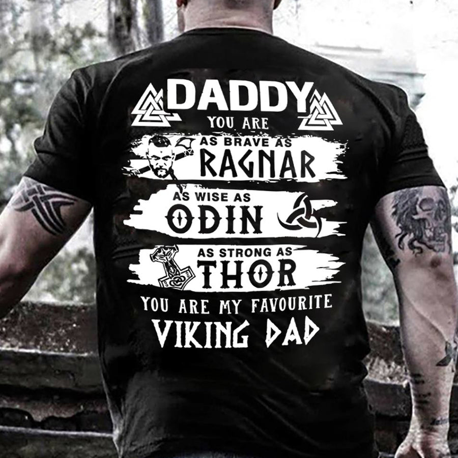 Father's Day T Shirts, Daddy Shirt, Viking Shirt, Daddy Viking, Fathers Day Shirts For Dad, Happy Fathers Day Shirts, Father Day Gift