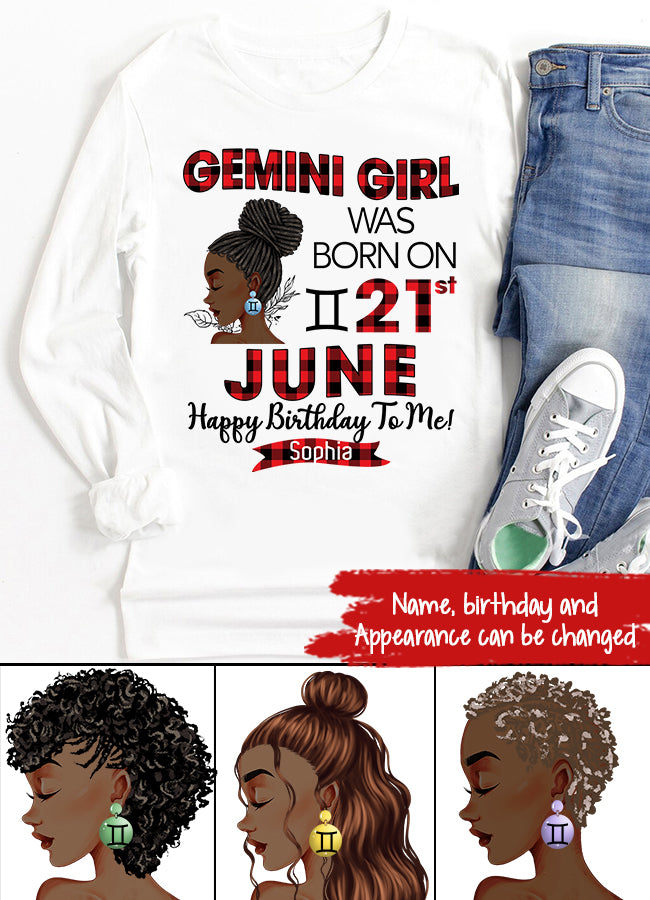 Custom Birthday Shirt, Gemini Zodiac t shirt, Gemini Birthday shirt, Gemini t shirts for ladies, Gemini queen t shirt, Gemini Queen Birthday shirt