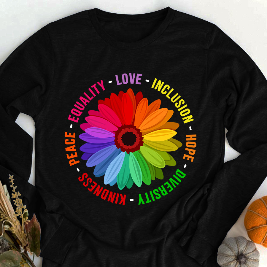 LGBT Shirts, Lgbt Ally Shirt, Rainbow Pride Shirt, Funny LGBT Shirts, LGBT Shirts Unisex Cotton T Shirt