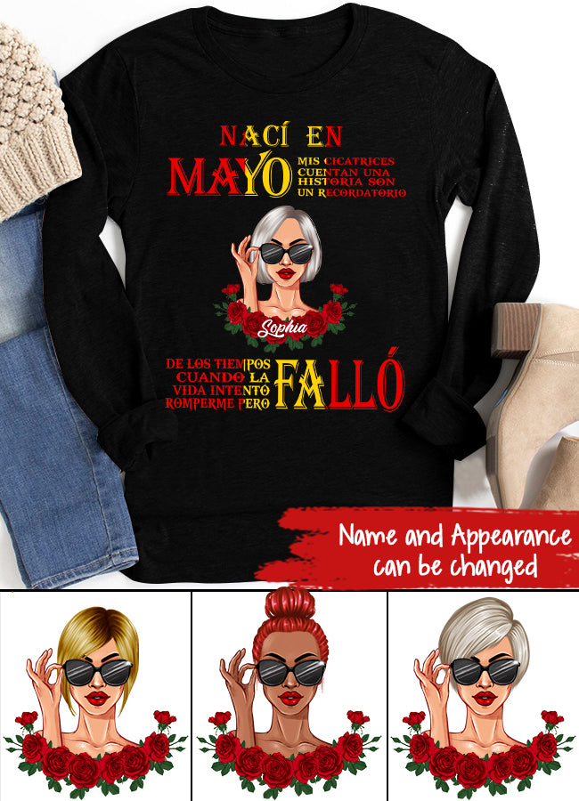 Camisa De Cumpleaños De Mayo, Camisa De Cumpleaños Personalizada, Reinas Nacidas En Mayo, Regalos De Cumpleaños De Mayo, Camisas De Mayo Para Mujeres