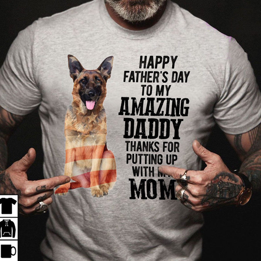 Father's Day T Shirts, Father's Day Gift Ideas From Wife, Best Dog Dad, Fathers Day Shirts For Dad, Dog Dad Shirt, Happy Fathers Day Shirts, Father Day Gift