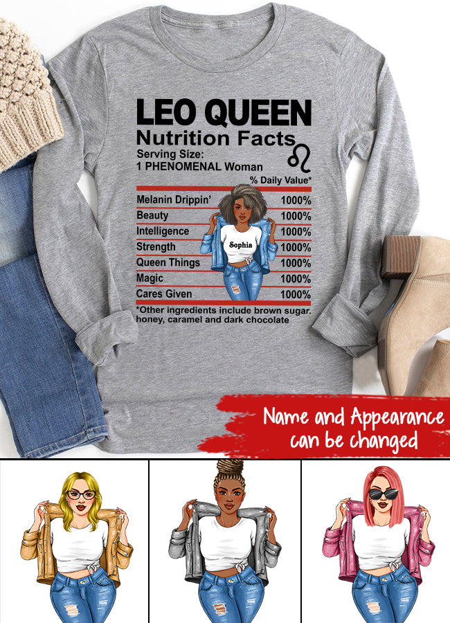 Custom Birthday Shirt, Leo Zodiac t shirt, Leo Birthday shirt, Leo t shirts for ladies, Leo queen t shirt, Leo Queen Birthday shirt