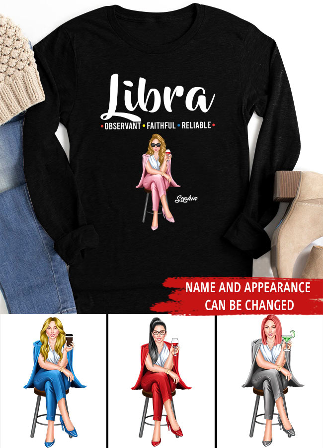 Custom Birthday Shirt, Libra Zodiac T Shirt, Libra Birthday Shirt, Libra T Shirts For Ladies, Libra Queen T Shirt, Libra Queen Birthday Shirt