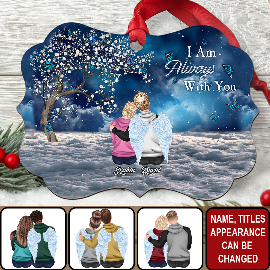 Personalized Memorial Ornaments, In Memory Oraments, first christmas in heaven ornament, Memorial Ornaments With Picture