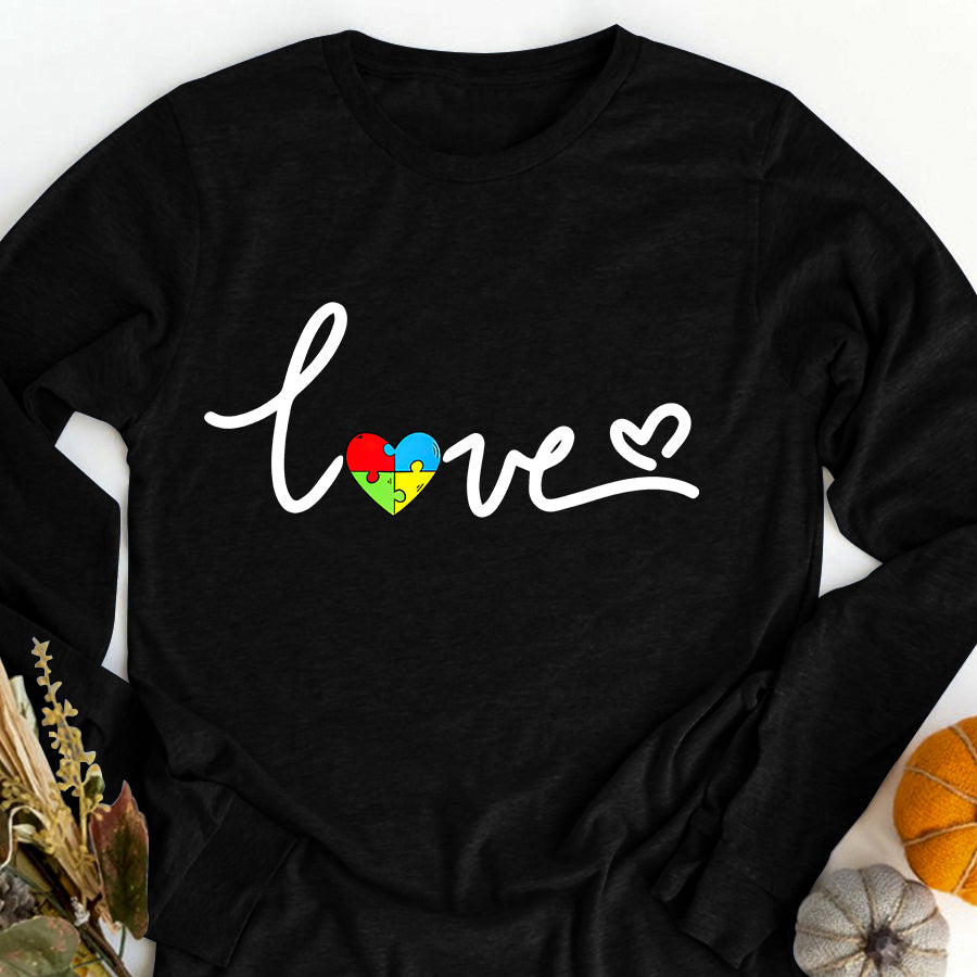 Autism Awareness Love T-Shirt Autism Awareness Shirt