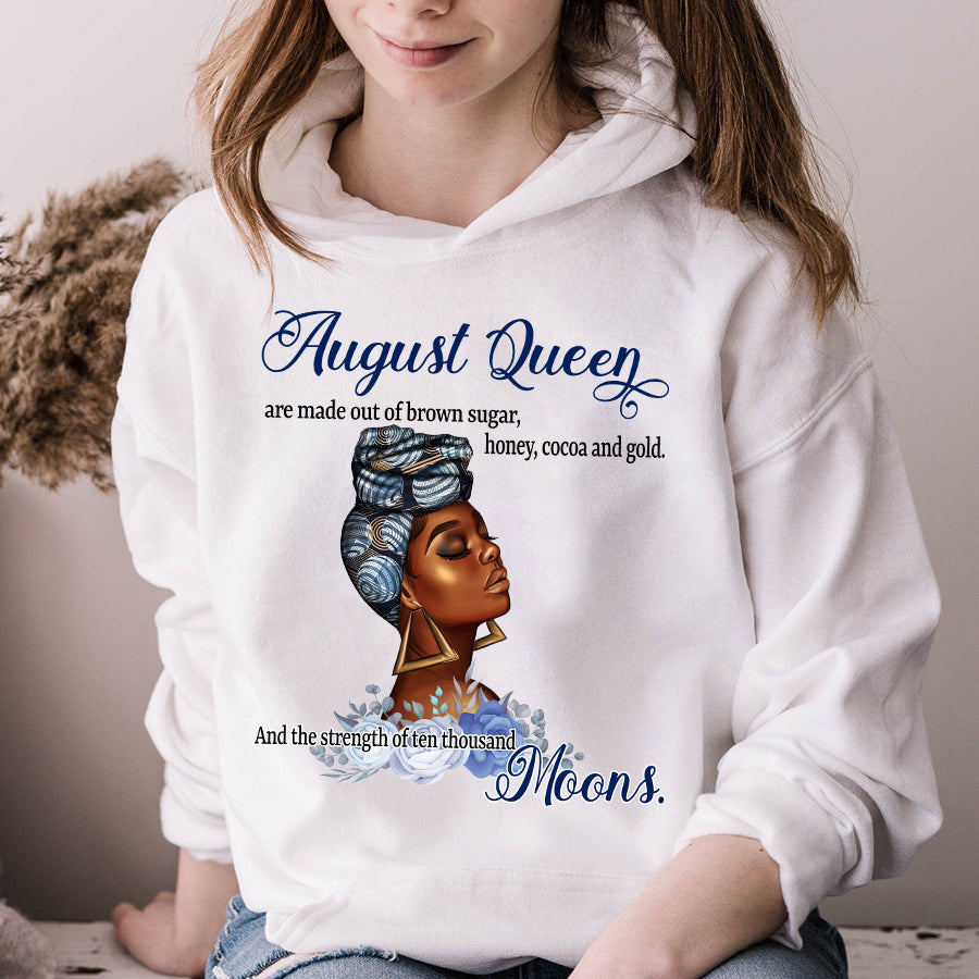 August Birthday Shirt, Birthday Shirt, Queens Born In August, August Birthday Gifts, August Shirts For Woman