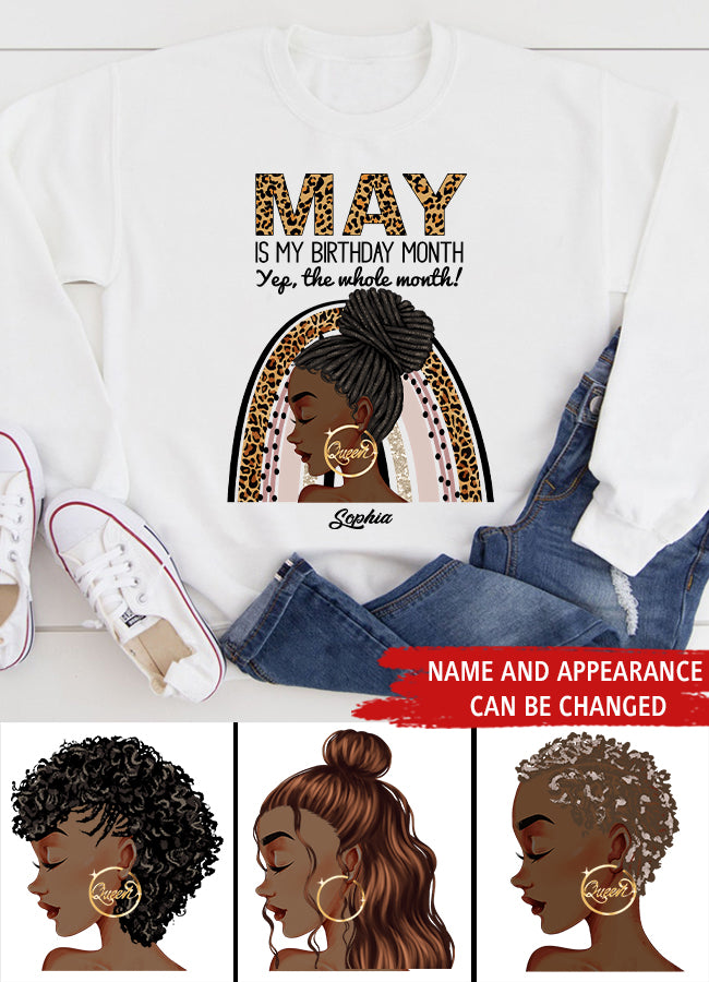 May Birthday Shirt, Custom Birthday Shirt, Queens Born In May, May Birthday Gifts, May Shirts For Woman