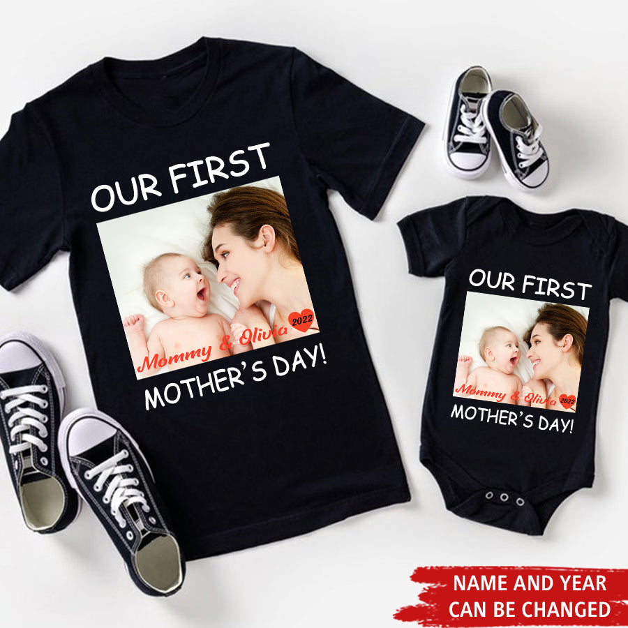 Personalized Mothers Day Shirts, Mom And Daughter Matching Shirt, Mother Daughter Shirts, Mother's Day Shirt, T Shirt For Mom And Daughter, Mother Day Gift