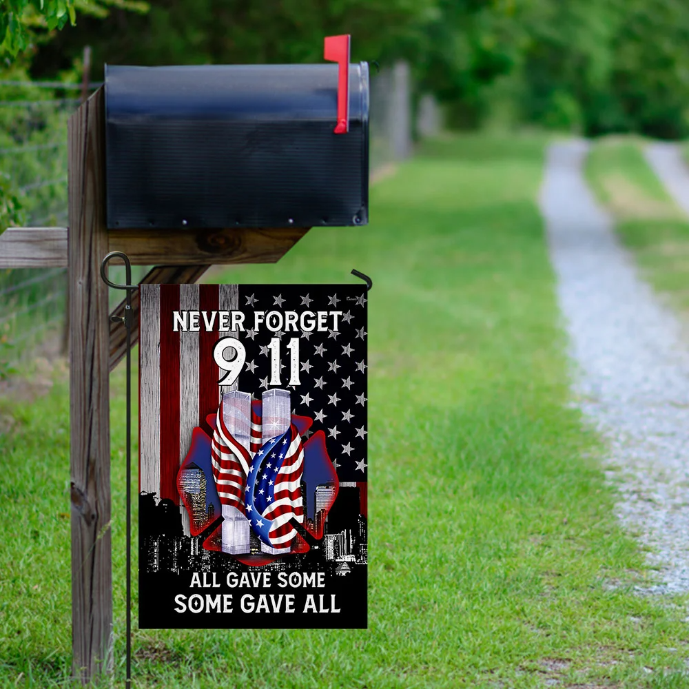 All Gave Some Some Gave All Firefighter 343 Firefighter Never Forget 911 Flag