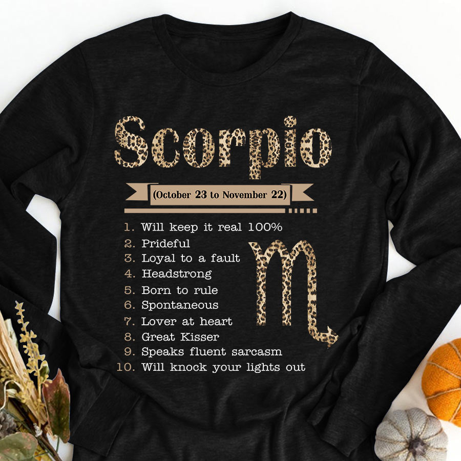 Scorpio Girl, Scorpio Birthday Shirts For Woman, Scorpio Birthday