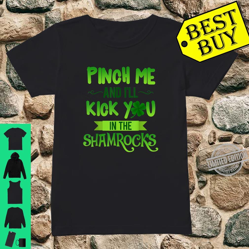 Pinch Me Patrick Day Shirt, St. Patricks Day Shirt, Shamrock Lucky Lips, Four Leaf Clover, Shamrock Shirts, Patrick&#39;s Day, Irish Tshirt