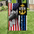 US Navy Veteran, Proudly Served Honor Courage Commitment Veteran Flag