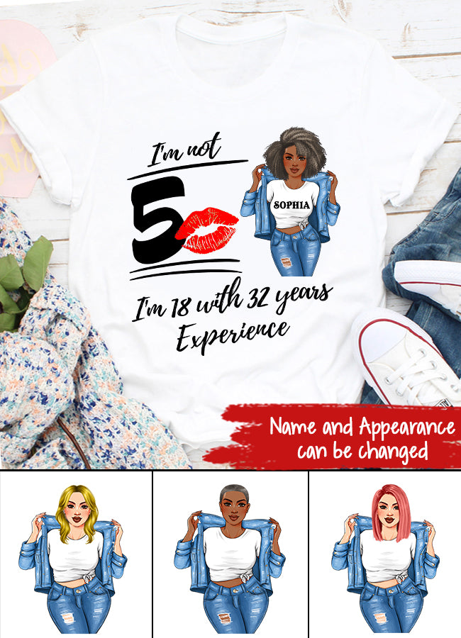 50th Birthday Shirts, Custom Birthday Shirts, Turning 50 Shirt, Gifts For Women Turning 50, 50 And Fabulous Shirt, 1972 Shirt, 50th Birthday Shirts For Her