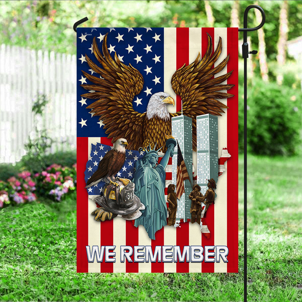 We Remember Flag Patriot Day American Flag