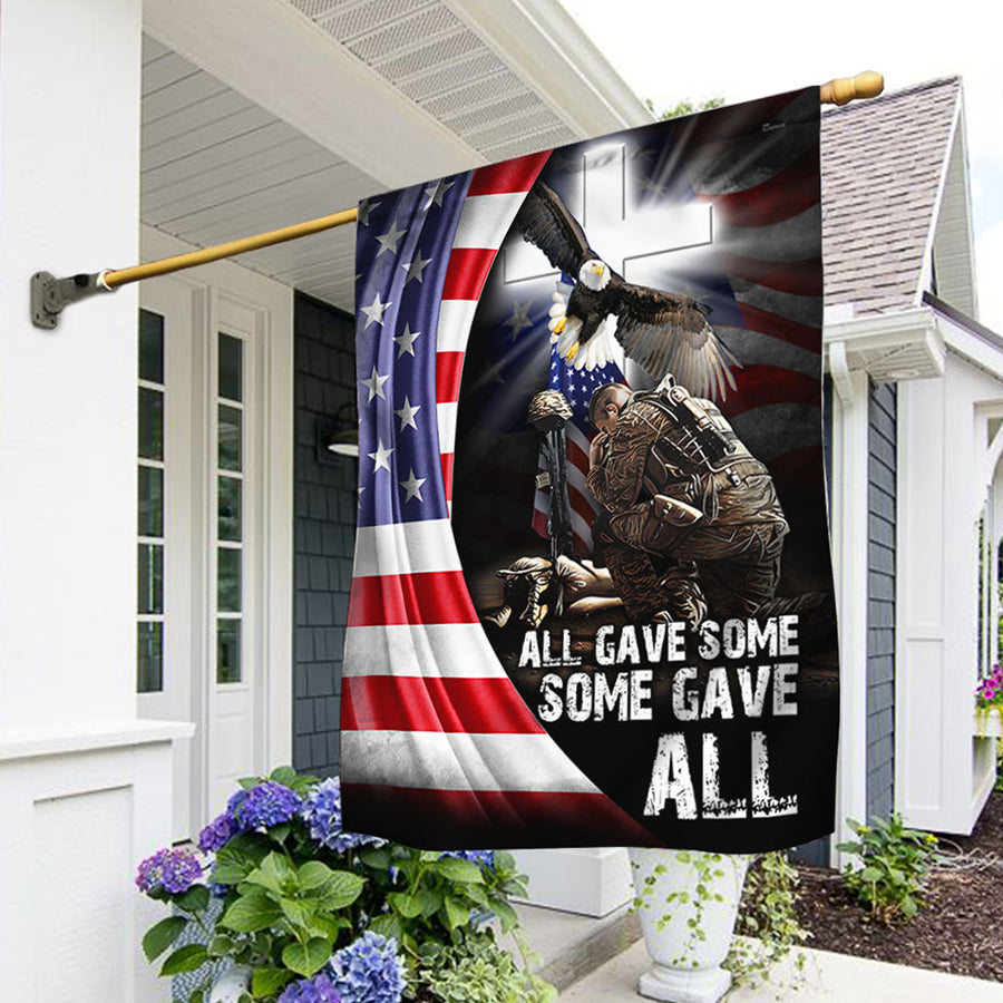 All Gave Some, Some Gave All Of America Veteran Flag