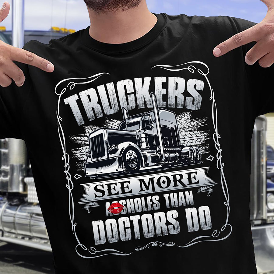 Truckers Shirt, Truck Driver Shirts, Funny Trucker Shirts, Semi Truck Shirts, Vintage Trucker Shirts, Gifts For Truck Drivers