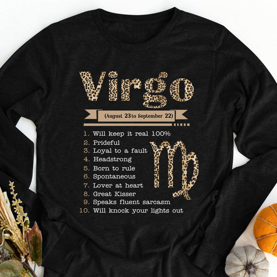 Virgo Girl, Virgo Birthday Shirts For Woman, Virgo Birthday Month, Virgo Cotton Tshirt For Her