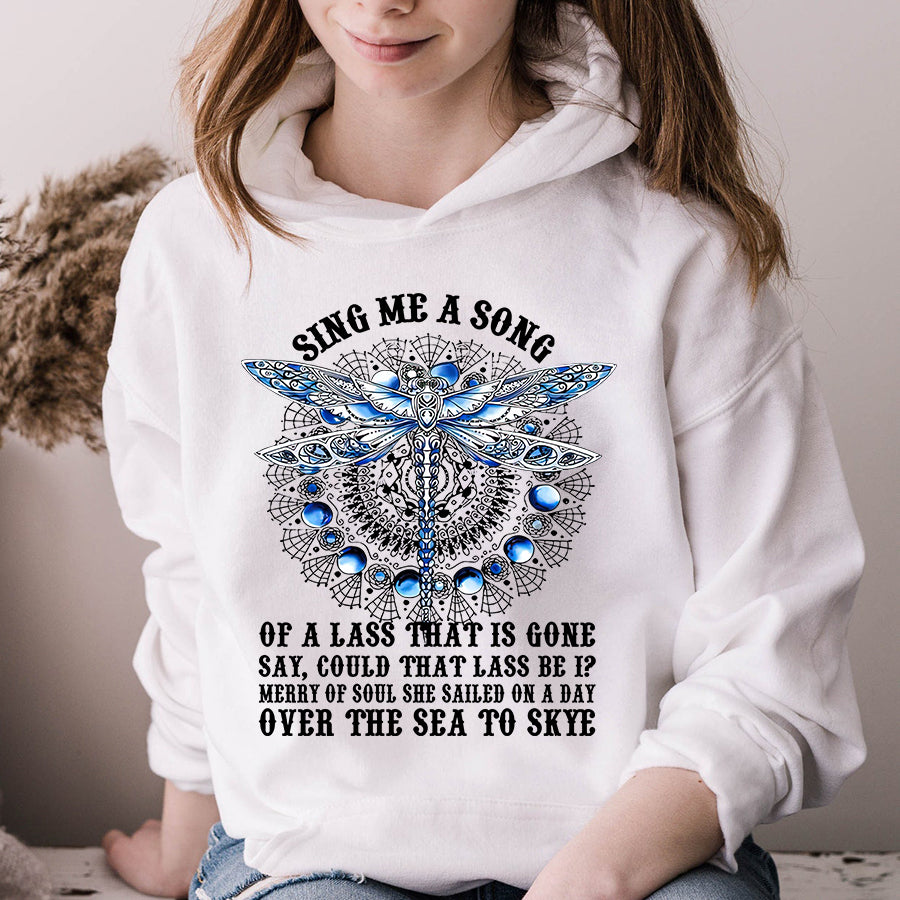 Sing me a song of a lass that is gone say, could that lass be i Hippie t shirt, Peace Love Shirt, Hippie soul cotton shirt for women